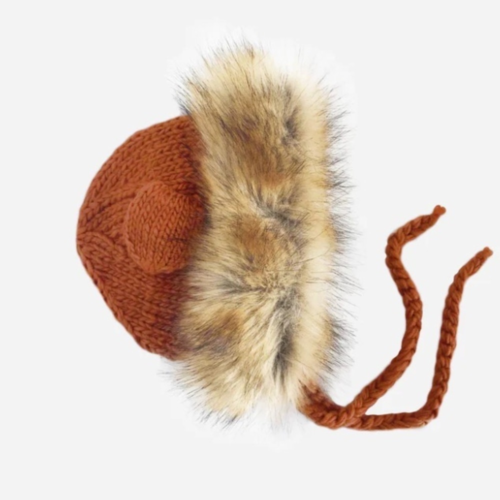 Anthropologie-The Blueberry Hill Lion Hat new with tags xs 3-6 months